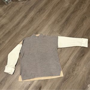 Calvin Klein multi-color sweater